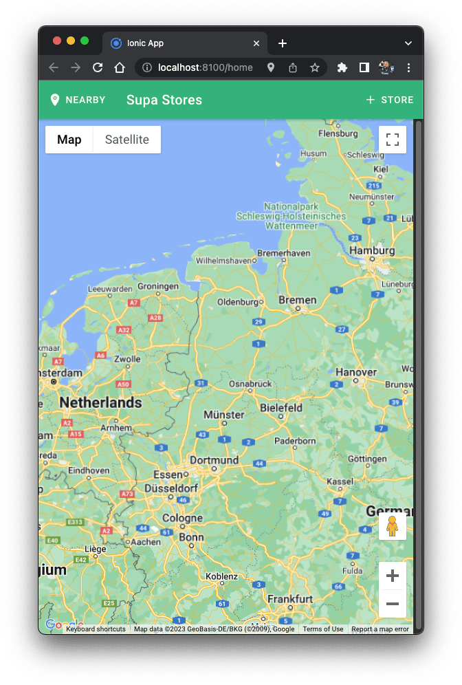 Capacitor antive map